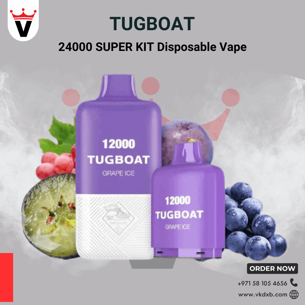 Tugboat Super Kit 24000 Puffs Disposable Vape in Dubai