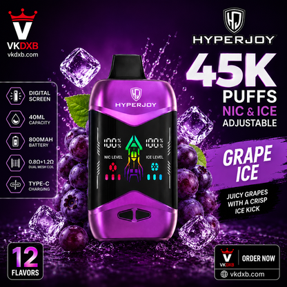 Hyperjoy 45000 Puffs Red Mamba Flavour – Buy Vape Dubai UAE
