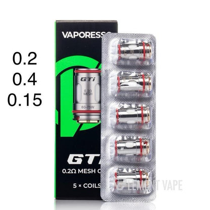 Vaporesso GTX Coil Series 5-Pack – Replacement Mesh Coils