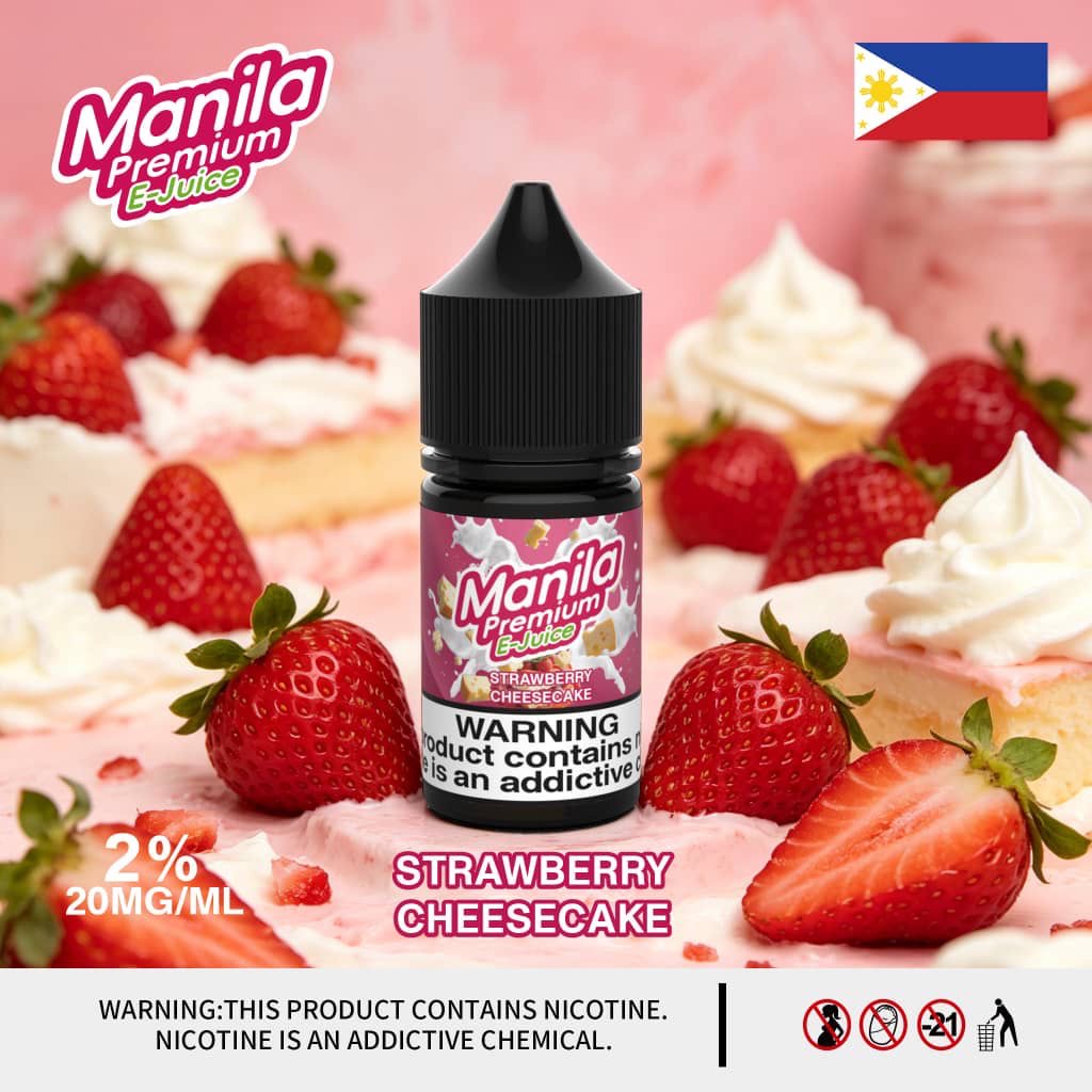 Manila Premium E-Juice Salt Nic Ube Cheesecake 30ml Dubai UAE