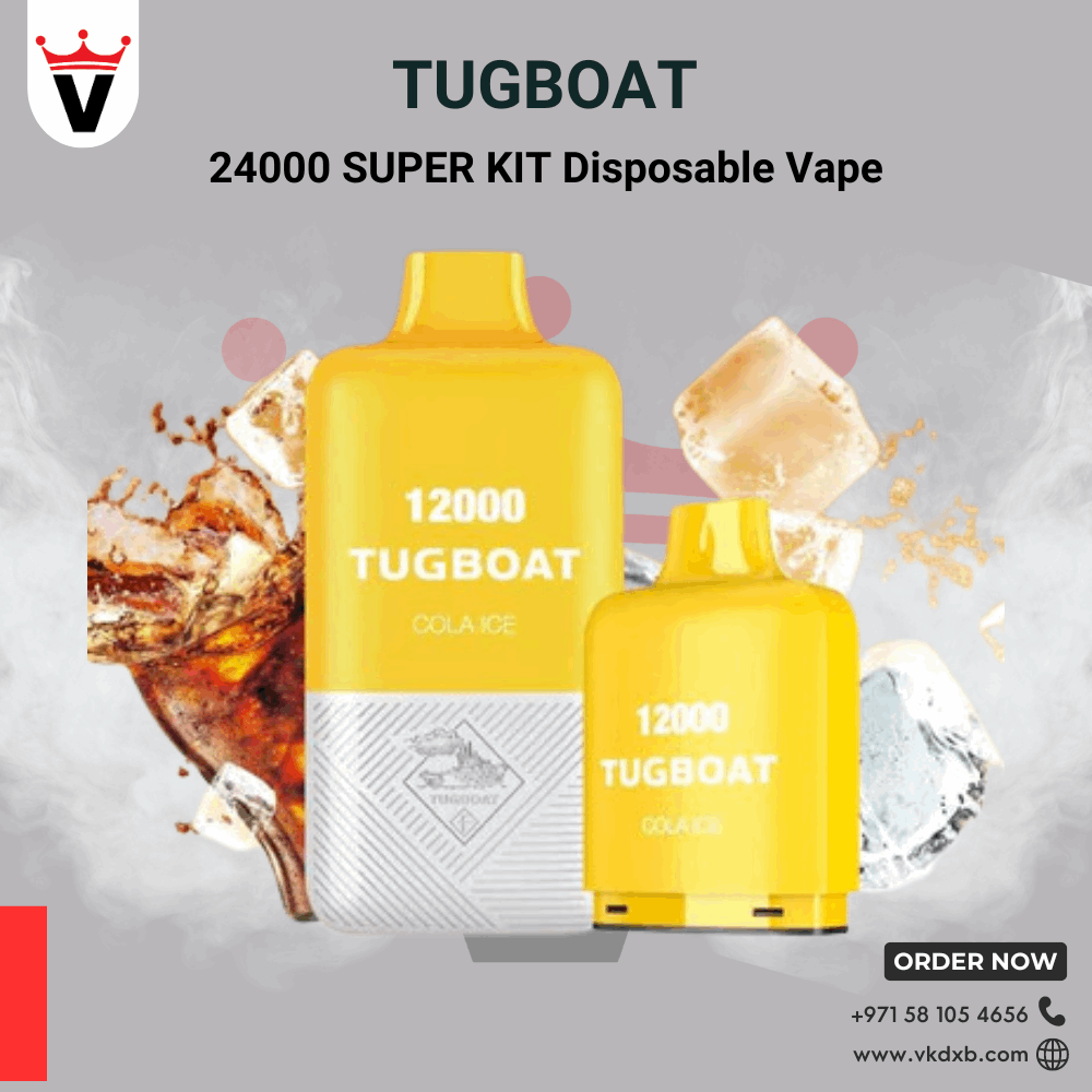 Tugboat Super Kit 24000 Puffs Disposable Vape in Dubai