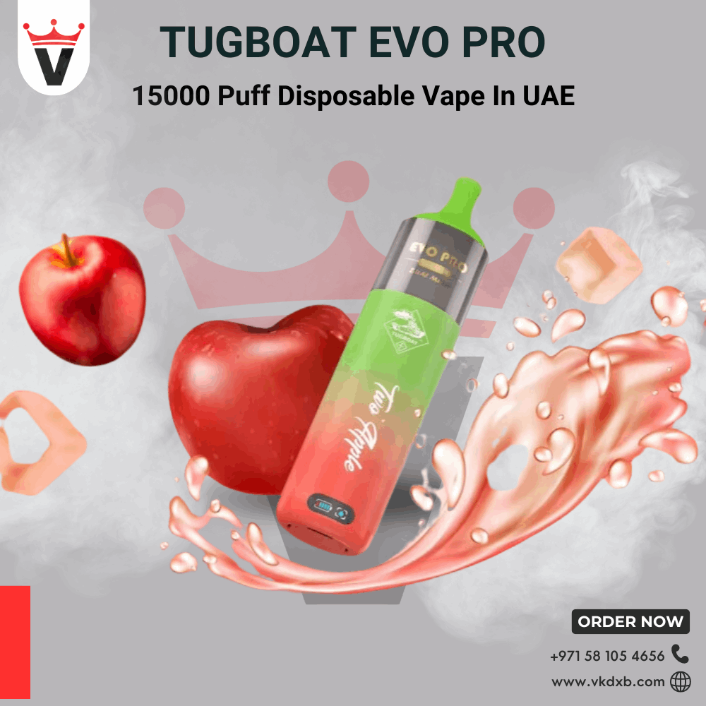 Tugboat Evo Pro 15000 Puff Disposable Vape in UAE