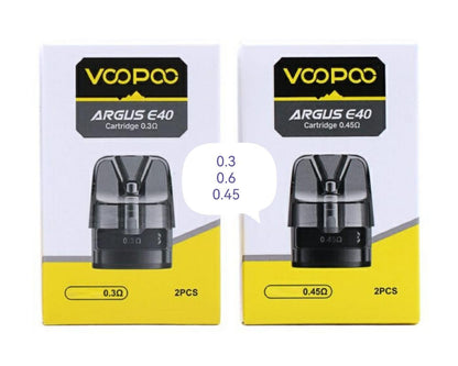 VOOPOO Argus E40 Cartridge 4.5ml 2-Pack Dubai UAE