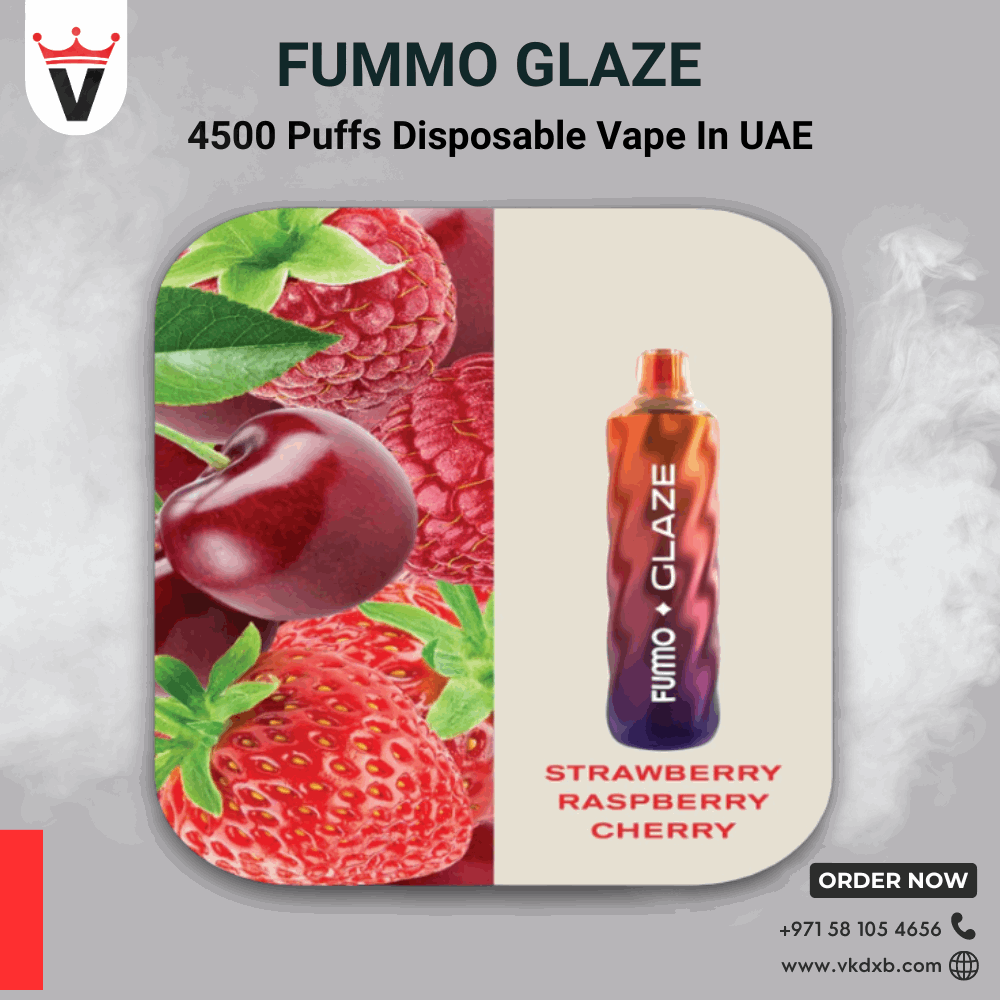 FUMMO Glaze 4500 Puffs Disposable Vape in UAE