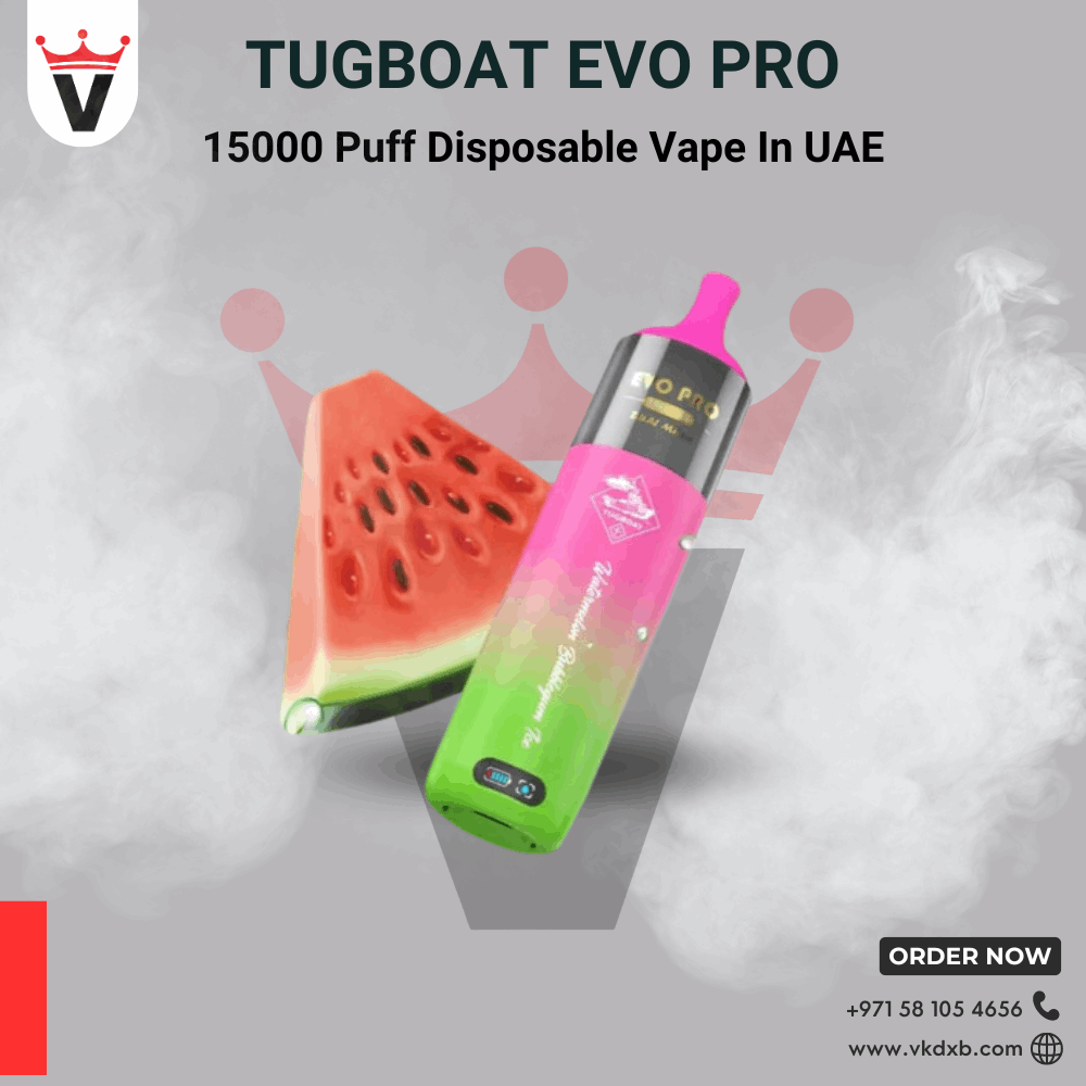 Tugboat Evo Pro 15000 Puff Disposable Vape in UAE