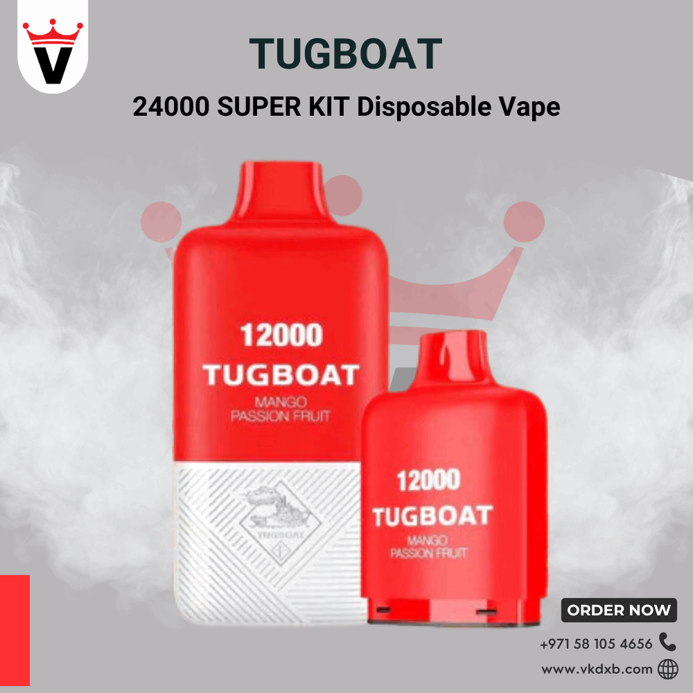 Tugboat Super Kit 24000 Puffs Disposable Vape in Dubai