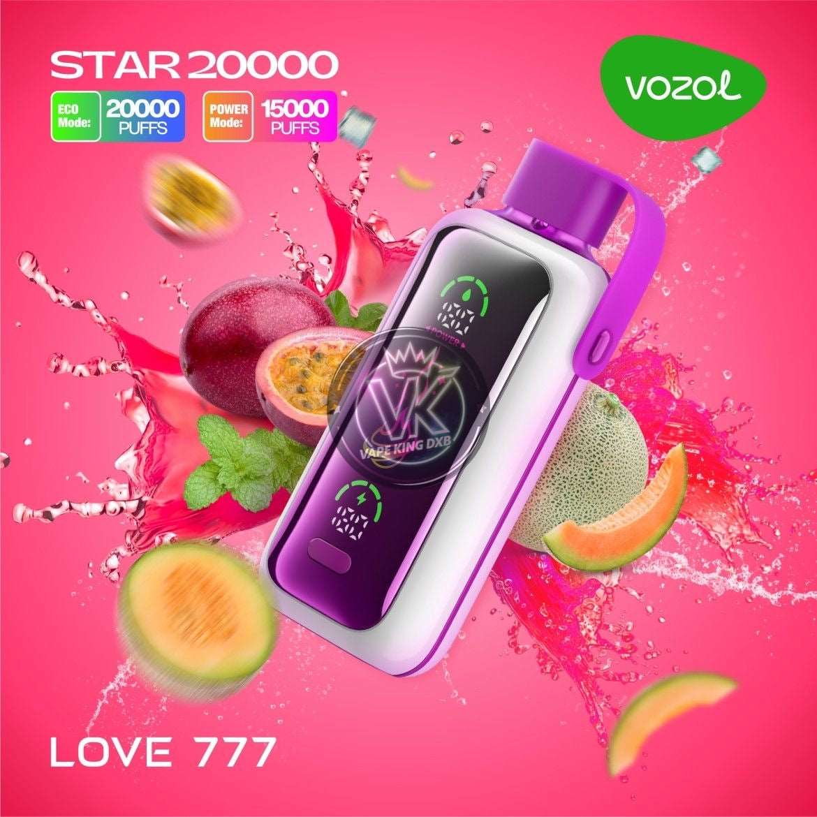 Vozol Star 20000 puffs dual power