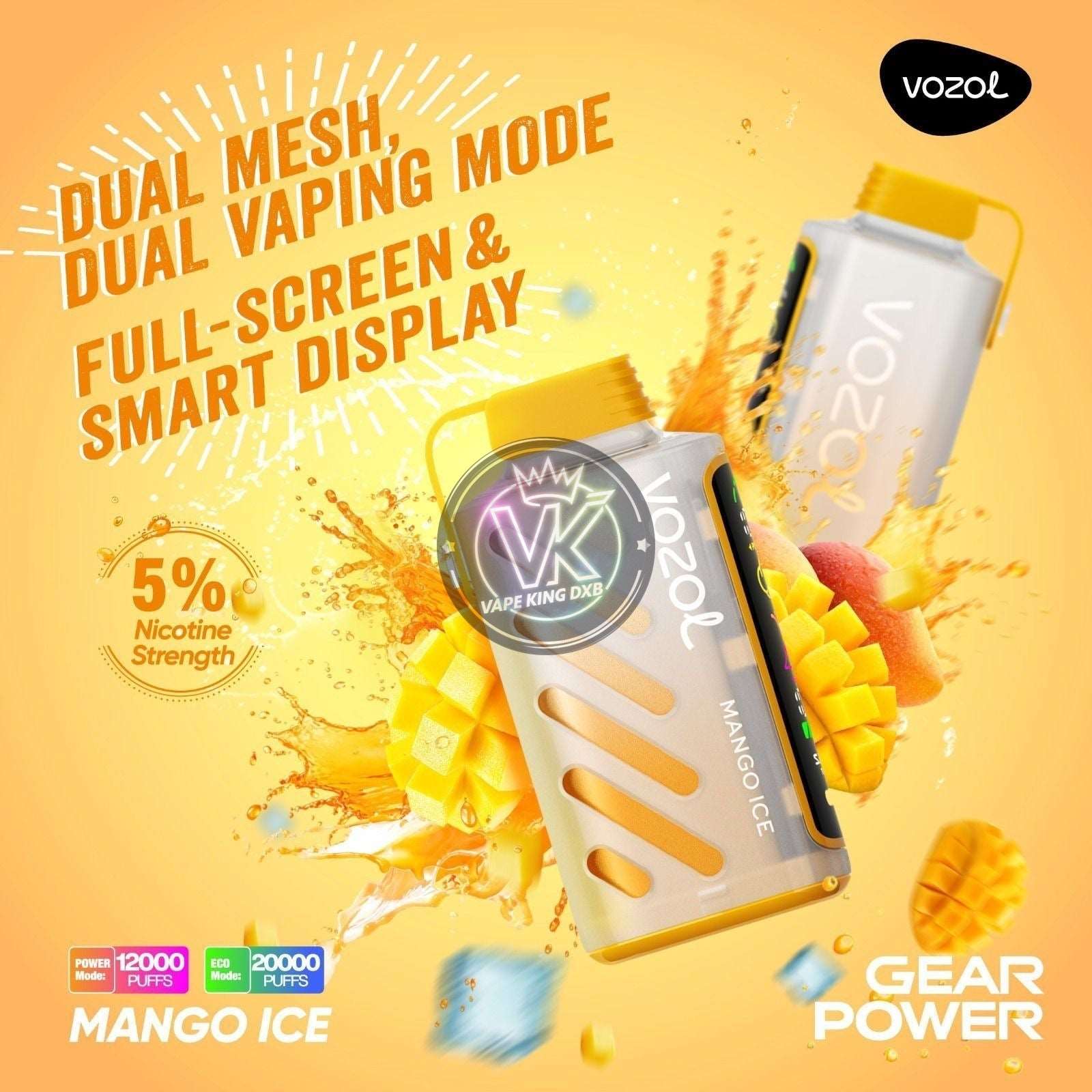 Vozol Gear power 20000 puffs