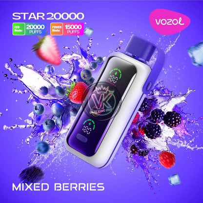 Vozol Star 20000 puffs dual power