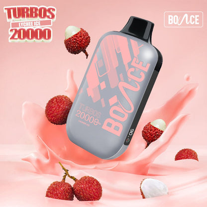 Bounce Vape Turbo 20000 Puffs Lychee Ice – Premium Vape UAE by Vape King

