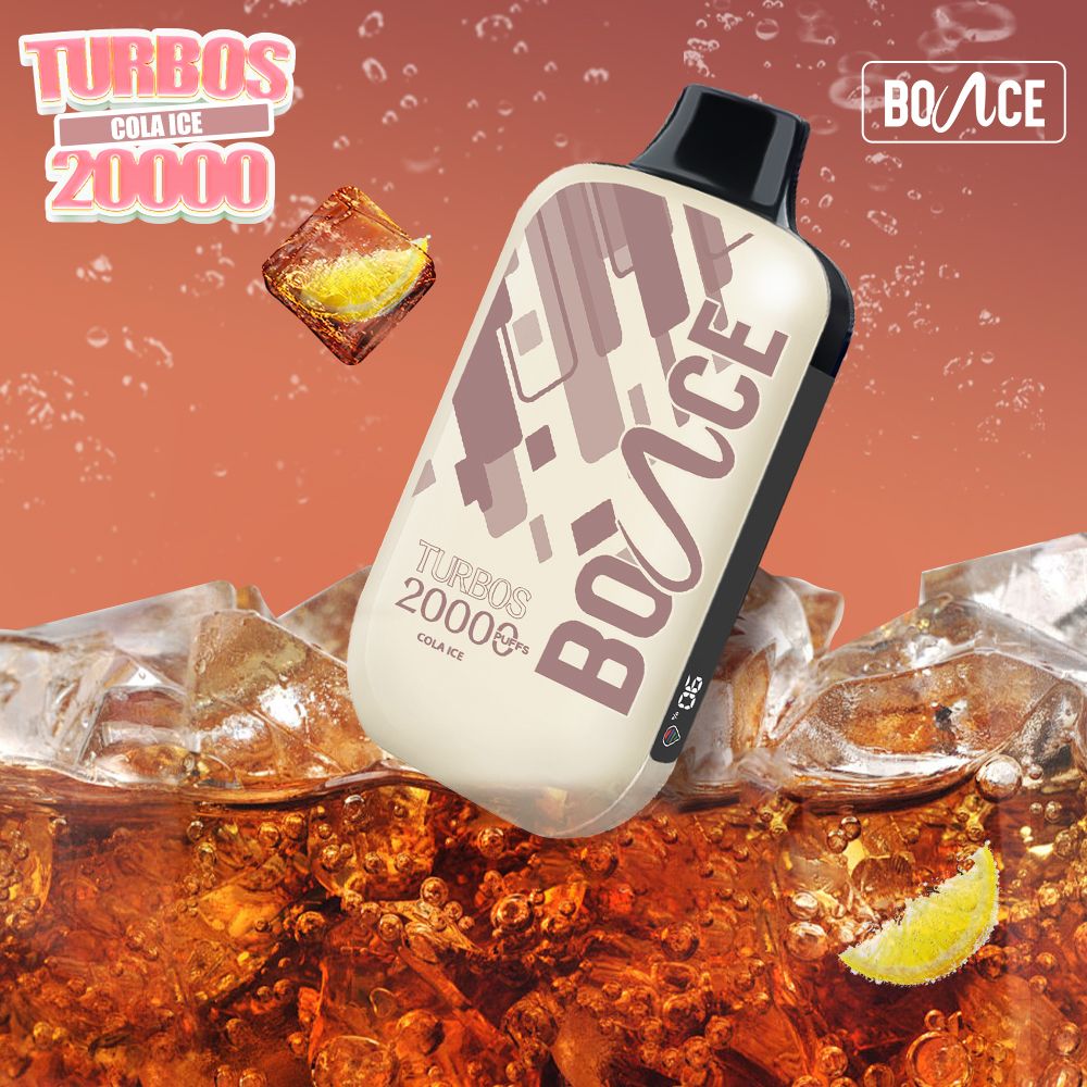 Bounce Vape Turbo 20000 Puffs Cola Ice – Buy Vape Online UAE at Vape King
