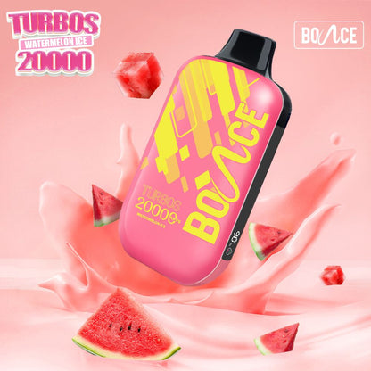 Bounce Vape Turbo 20000 Puffs Watermelon Ice – Vape King DXB UAE

