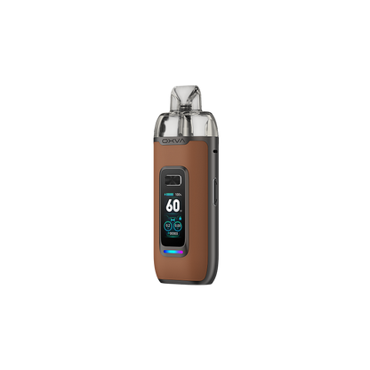 OXVA VPrime Pod Kit 60W Brown Leather flagship pod Dubai UAE