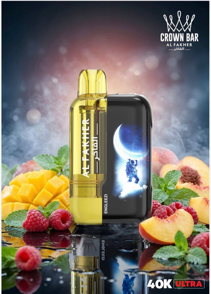 Al Fakher Crown Bar 40K Ultra Disposable Vape Dubai – Berry Ice Flavor
