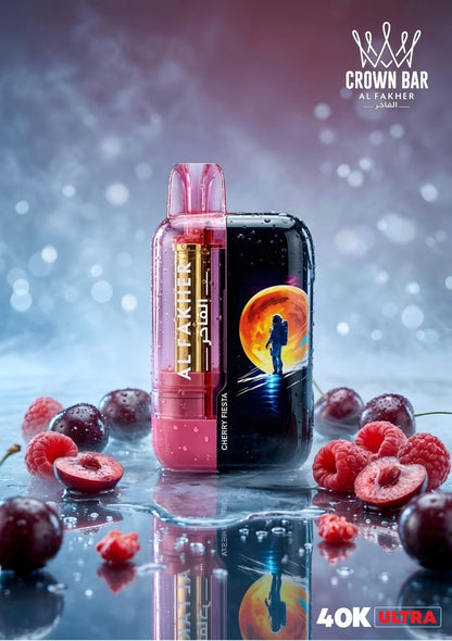 Al Fakher Crown Bar 40K Ultra 40000 Puffs Disposable Vape UAE – Engleezi Flavor