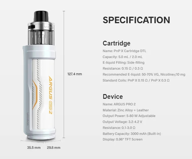VOOPOO Argus Pro 2 Pod Kit 80W Dubai UAE