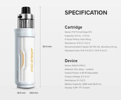 VOOPOO Argus Pro 2 Pod Kit 80W Dubai UAE