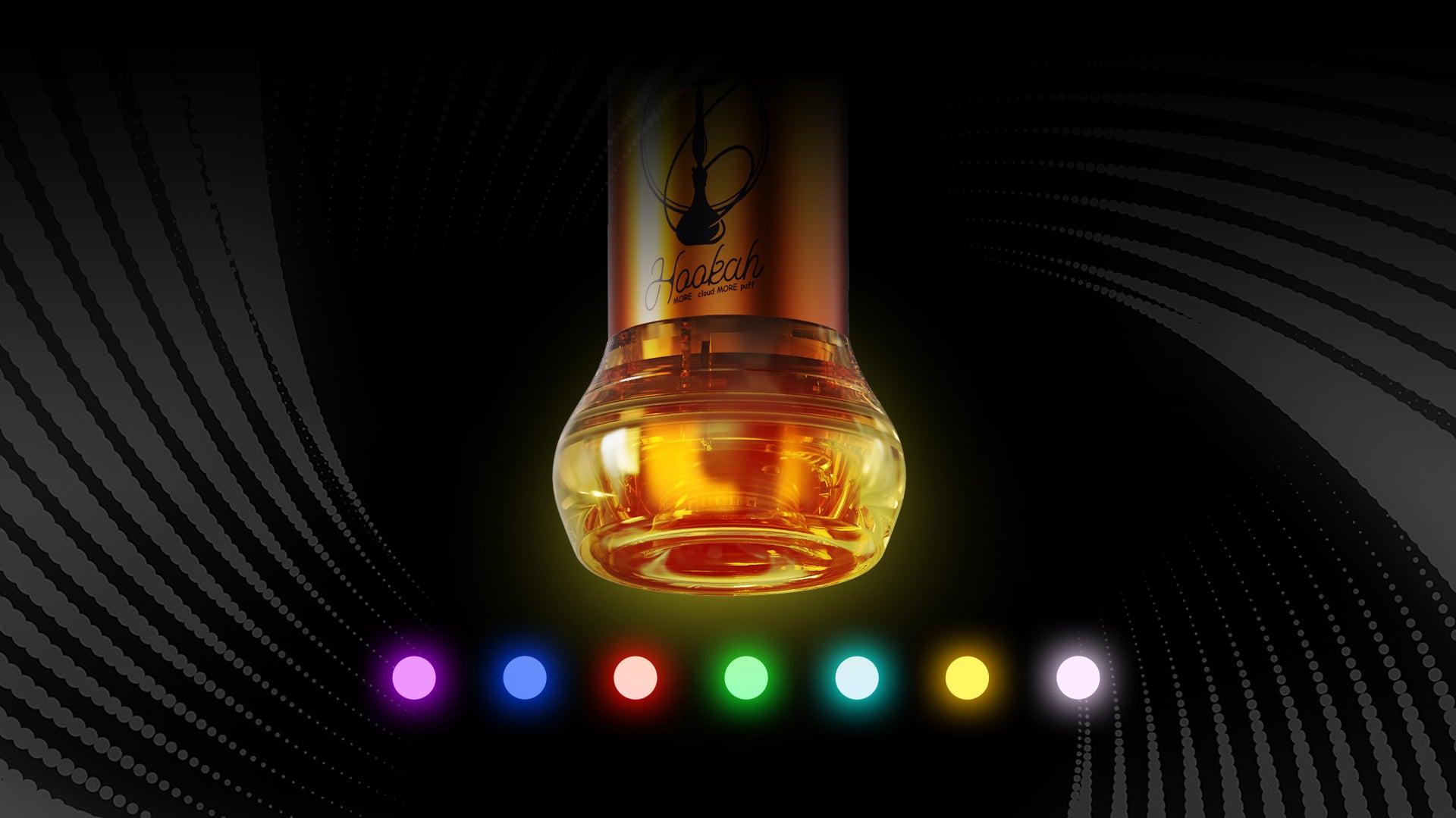 Mosmo Sultan 50000 RGB 7 Color Base Light Dubai - Hookah Style Disposable Vape UAE
