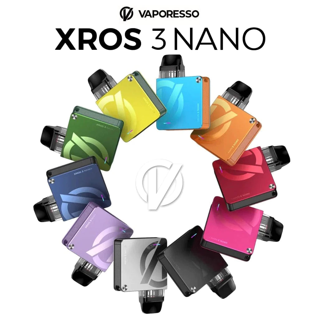 Vaporesso XROS 3 Nano Pod Kit – Compact Square Pod System