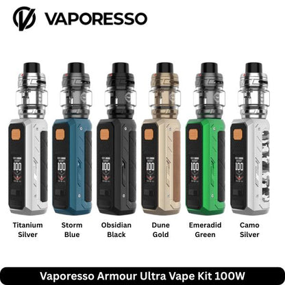 Vaporesso Armour Ultra 100W Kit – Waterproof Built-in Battery