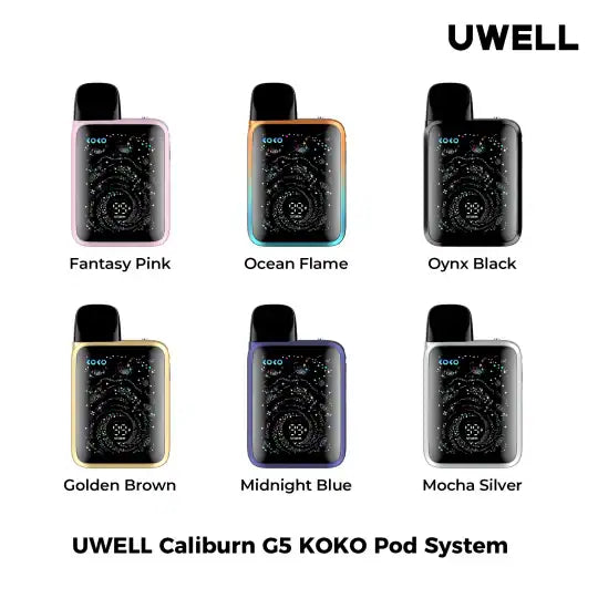 Uwell Caliburn G5 KOKO Pod Kit Dubai | 35W PRO-FOCS 4.0 Vape UAE