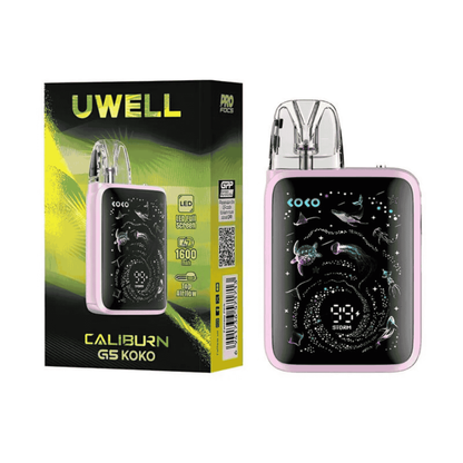 Uwell Caliburn G5 KOKO Pod Kit Dubai | 35W PRO-FOCS 4.0 Vape UAE