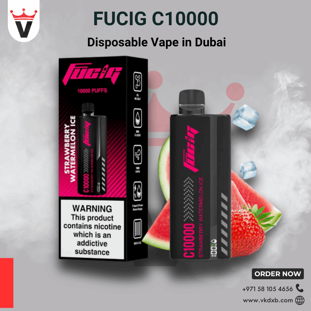 Fucig C10000 Strawberry Watermelon Ice