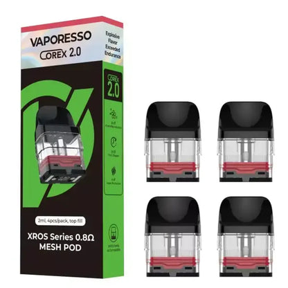 Vaporesso XROS Series COREX 2.0 Mesh Pods 3ml – 4-Pack