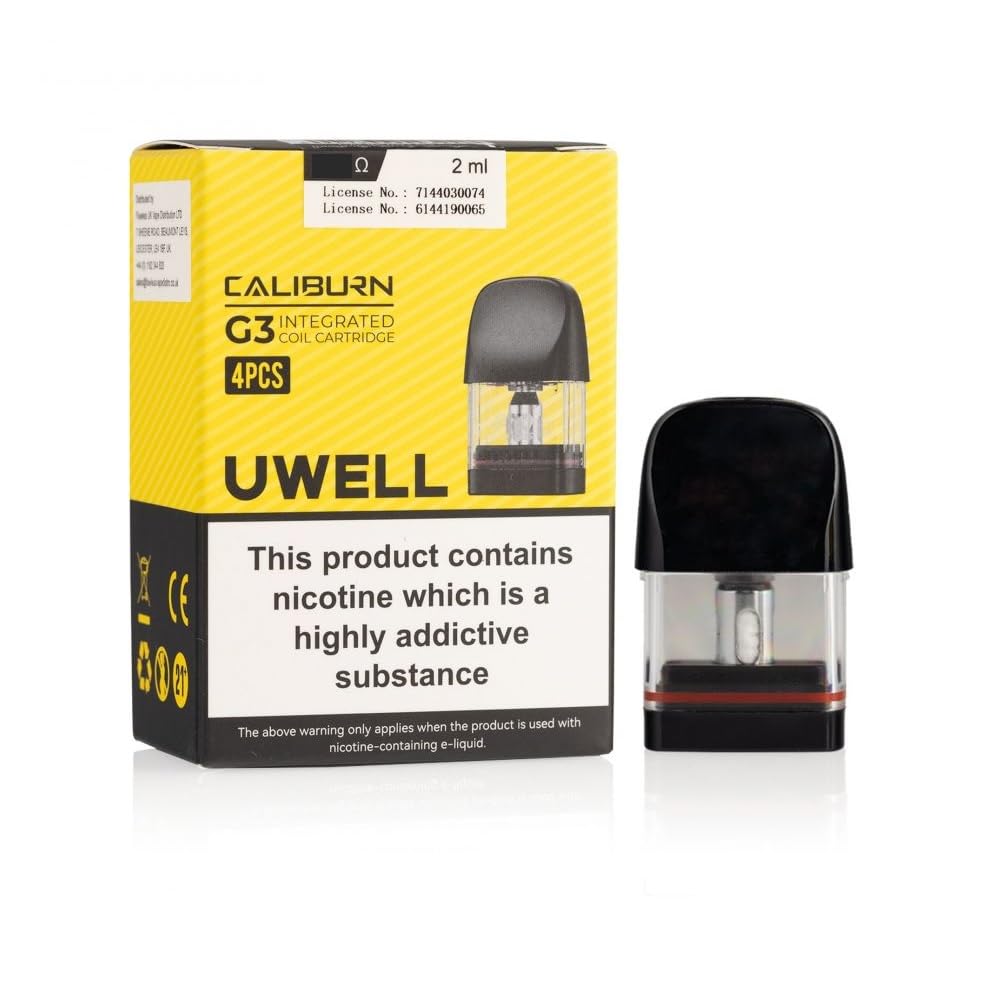 Uwell Caliburn G3 / G4 Replacement Pods Dubai | GPP Pods 0.4Ω 0.6Ω 0.9Ω UAE