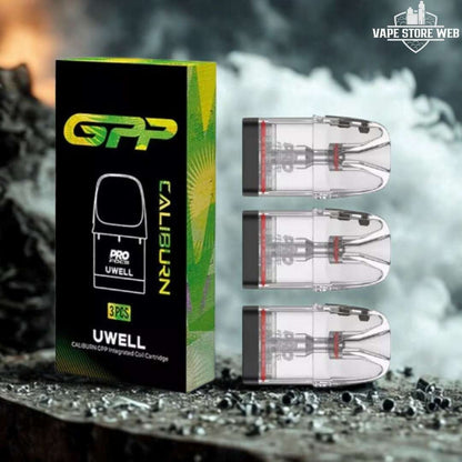 Uwell Caliburn G3 / G4 Replacement Pods Dubai | GPP Pods 0.4Ω 0.6Ω 0.9Ω UAE