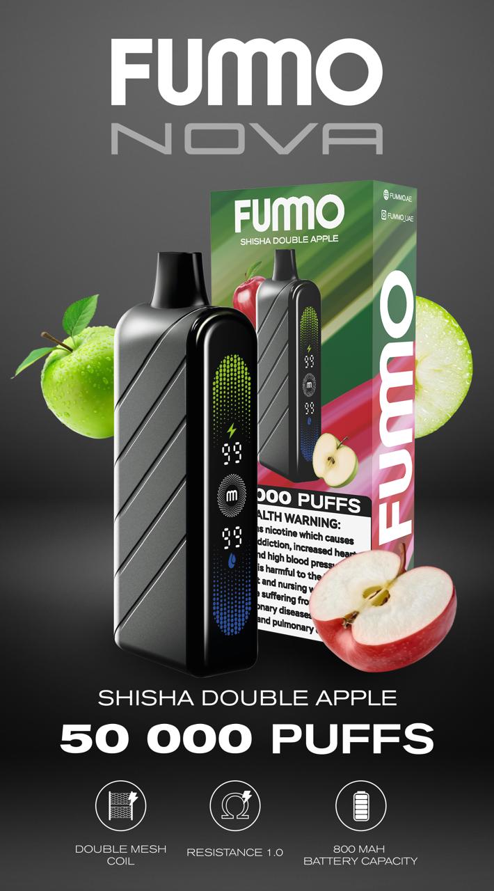 Fummo Nova 50K – 21ml Pre-filled Disposable Vape UAE