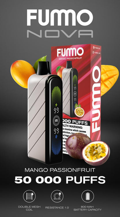 Fummo Nova 50K – Draw Activated Disposable Vape UAE