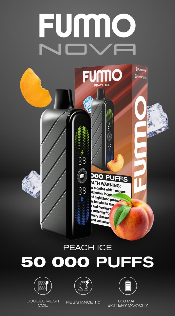 Fummo Nova 50000 Puffs Disposable – Available in Dubai