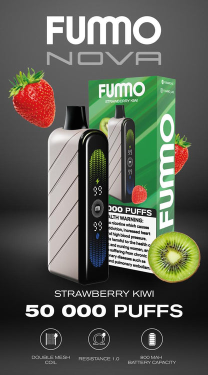 Fummo Nova 50000 Puffs – 800mAh Battery Disposable Vape