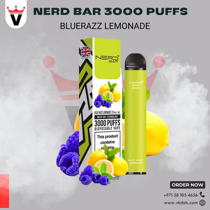 NERD BAR 3000 مزة فيب يمكن التخلص منه