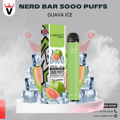 NERD BAR 3000 مزة فيب يمكن التخلص منه