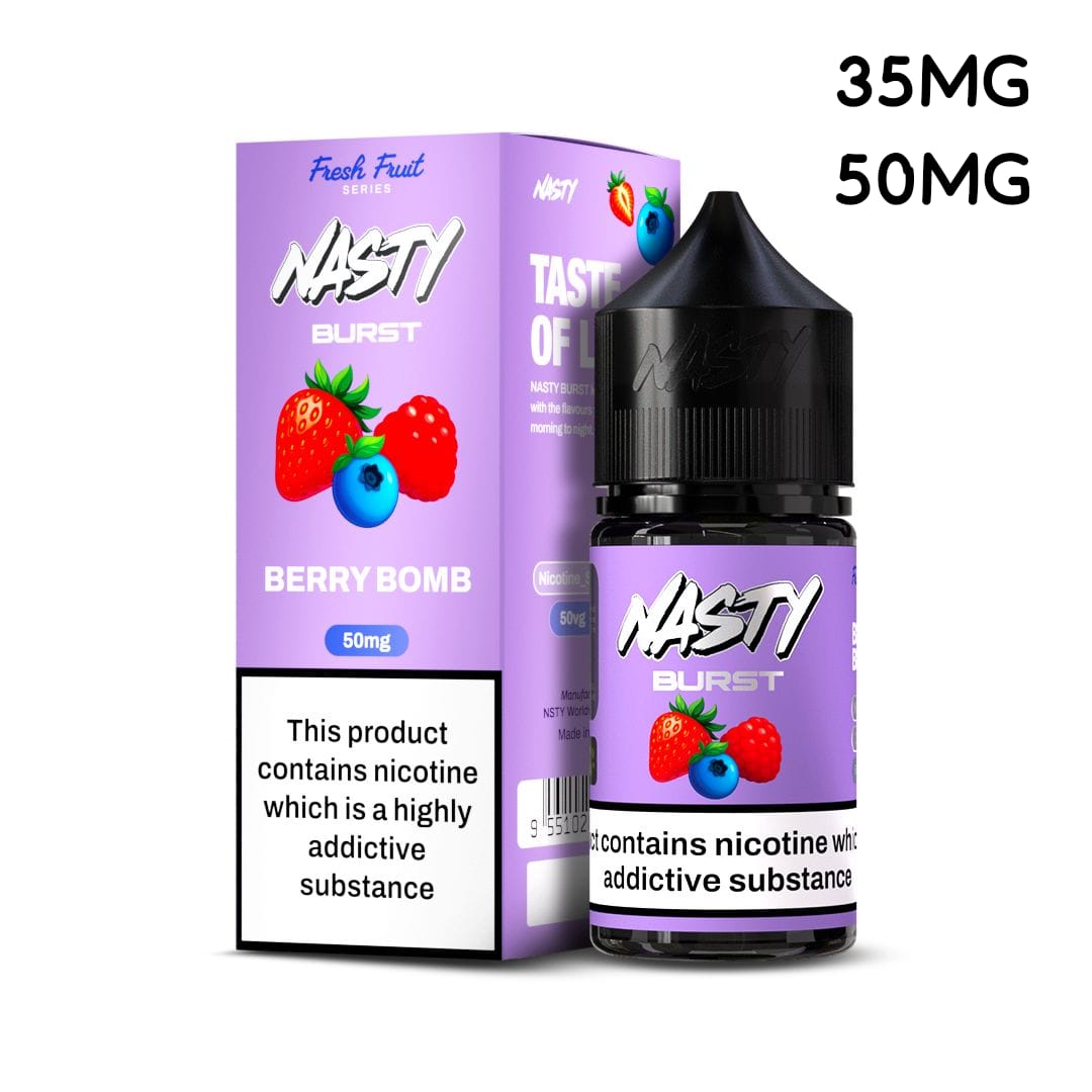Nasty Burst Salt Nic 30ml — berry bomb bottle Dubai UAE