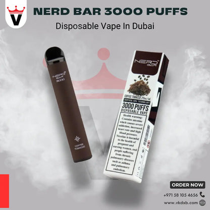 NERD BAR 3000 مزة فيب يمكن التخلص منه