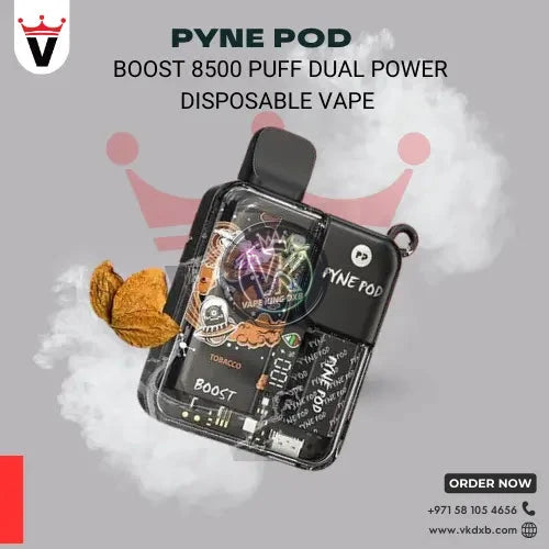 Pyne Pod Boost 8500 Puff Dual Power Disposable Vape