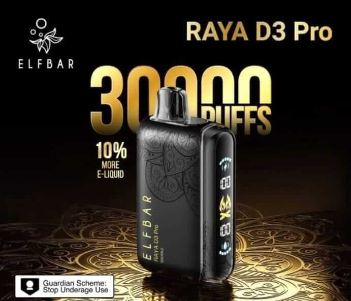vape price in uae ElfBar Raya D3 Pro 30000 Puffs – Buy in Dubai UAE