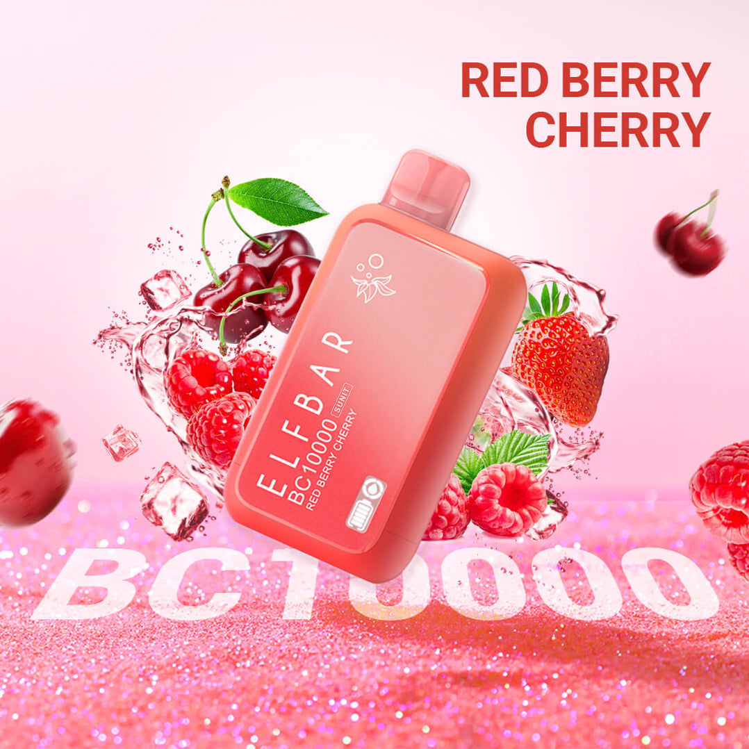 ELF Bar BC10000 2% Red Berry Cherry Disposable Vape Dubai