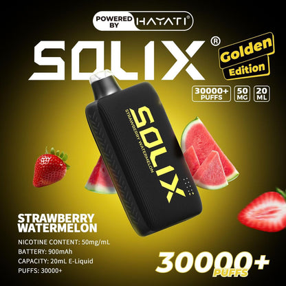 Hayati Solix Golden Edition – 30,000 Puffs Premium Disposable Vape in Dubai & UAE