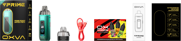OXVA VPrime Pod Kit 60W standard version full device view
