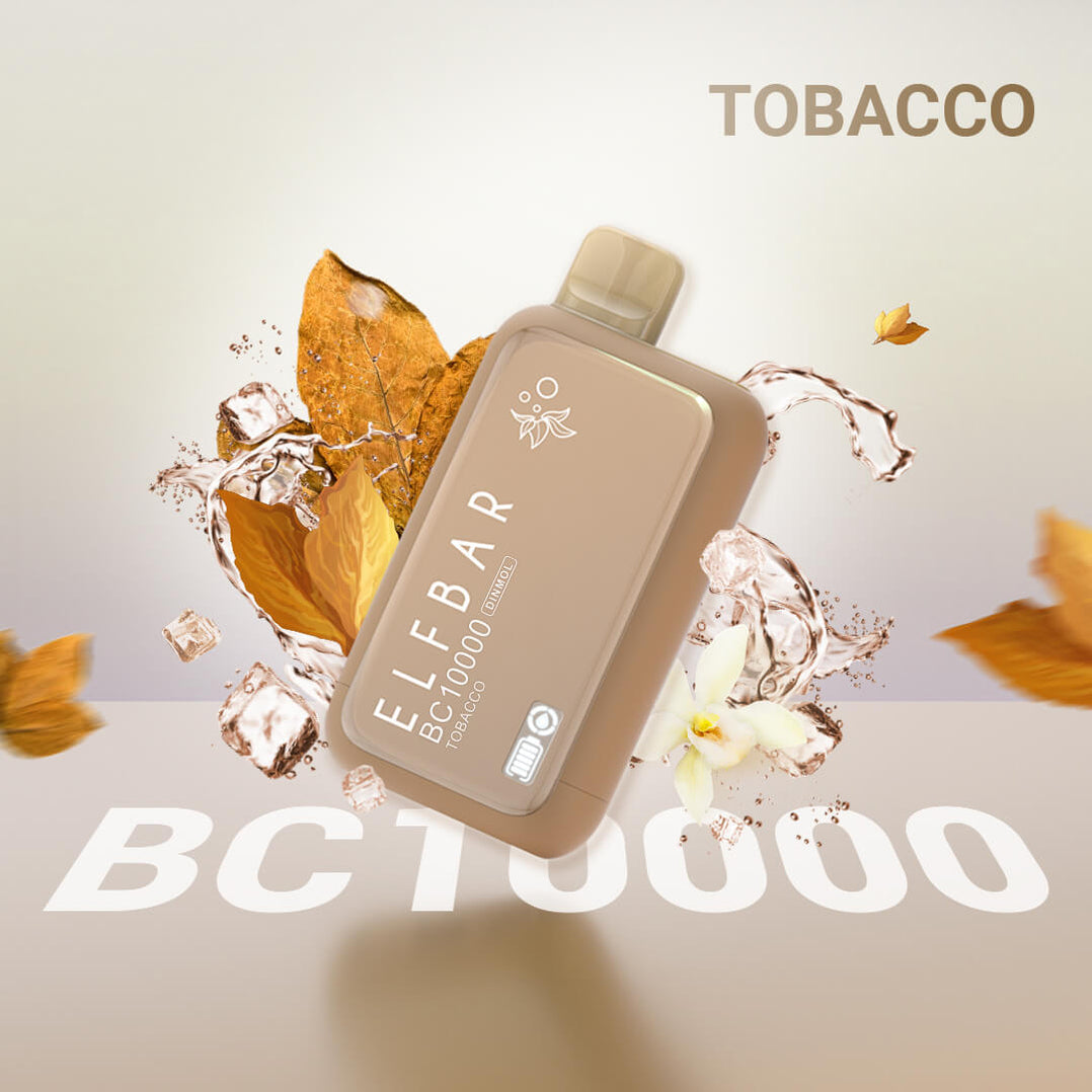 ELF Bar BC10000 5% Tobacco Disposable Vape Dubai 10000 Puffs