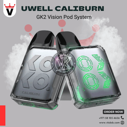 Uwell Caliburn GK2 Vision Pod Kit Dubai | Best Price UAE | VKDXB Vape king dxb Uwell Caliburn GK2 Vision Pod Kit Dubai | Best Price UAE | VKDXB Vape king dxb