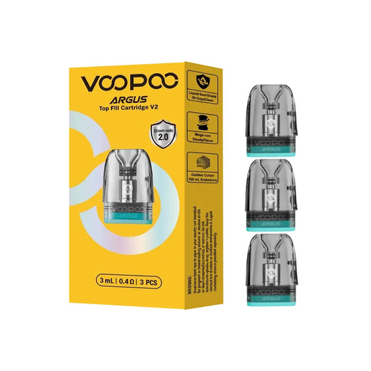 VOOPOO Argus V2 Top Fill Cartridge 2ml 0.7Ω 3-pack Dubai