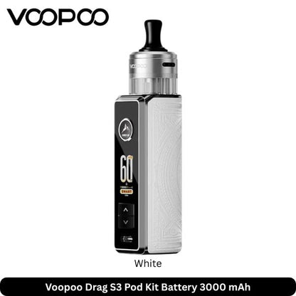 VOOPOO Drag S3 Pod Kit White 60W Dubai UAE