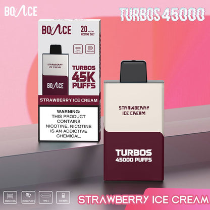 Bounce X Turbo 45K Vape Dubai - 20mg Nicotine Mesh Coil Long Lasting UAE