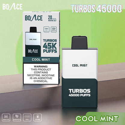 Bounce Turbo 45000 Rechargeable Disposable Vape Dubai - USB-C 550mAh Battery UAE