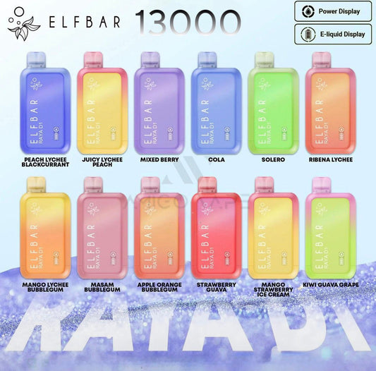 Elf Bar Raya D1 13000 Disposable Vape UAE